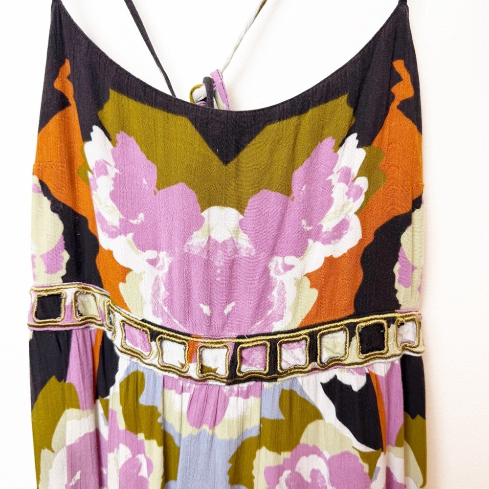 Free People | Sweet Lucy Slip Dress in Coal Combo - Picture 5 of 10